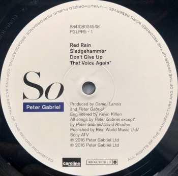 LP Peter Gabriel: So