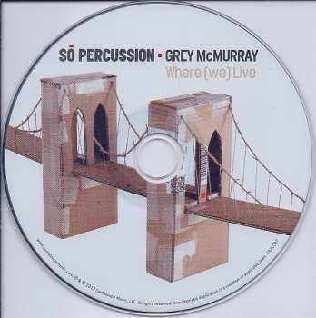 CD So Percussion: Where (We) Live