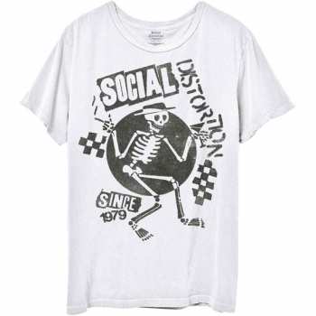Merch Social Distortion: Tričko Speakeasy Checkerboard  S