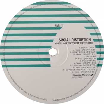 LP Social Distortion: White Light White Heat White Trash