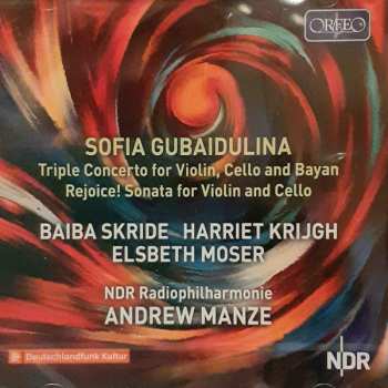 Album Sofia Gubaidulina: Triple Concerto For Violin, Cello And Bayan - Rejoice! Sonate For Violin And Cello