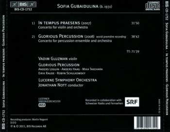 CD Sofia Gubaidulina: Glorious Percussion / In Tempus Praesens