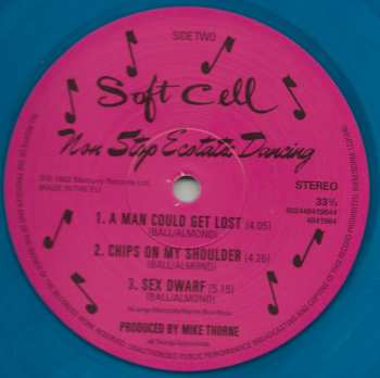 LP Soft Cell: Non Stop Ecstatic Dancing CLR