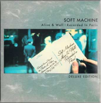 2CD Soft Machine: Alive & Well Recorded In Paris