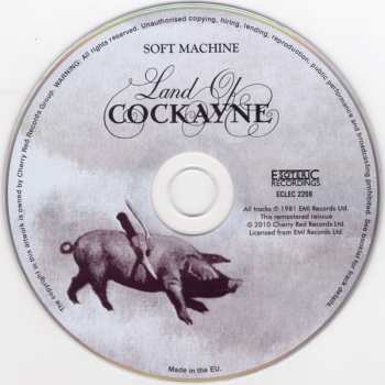 CD Soft Machine: Land Of Cockayne