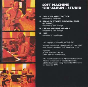 CD Soft Machine: Six