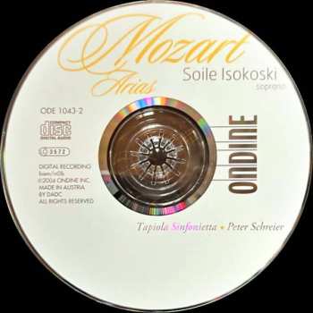 CD Wolfgang Amadeus Mozart: Mozart Arias