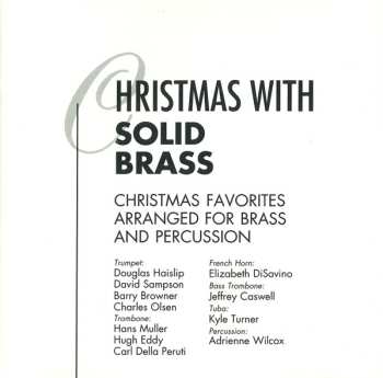 CD Solid Brass: Christmas With Solid Brass
