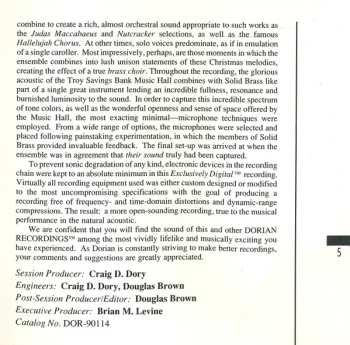 CD Solid Brass: Christmas With Solid Brass