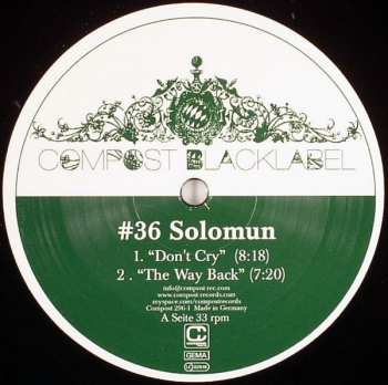 LP Solomun: Don't Cry