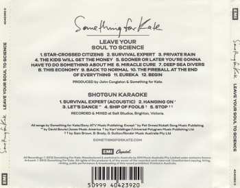 2CD Something For Kate: Leave Your Soul To Science DLX | LTD