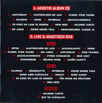 CD/DVD Sondaschule: Schere - Stein - Papier (Akustik Album)