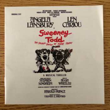 2CD Stephen Sondheim: Sweeney Todd: The Demon Barber Of Fleet Street (Original Cast Recording) DIGI