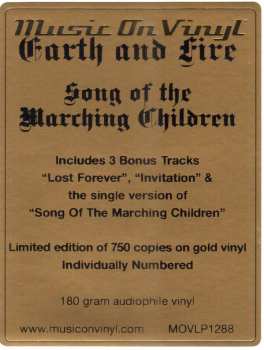 LP Earth And Fire: Song Of The Marching Children LTD | NUM | CLR