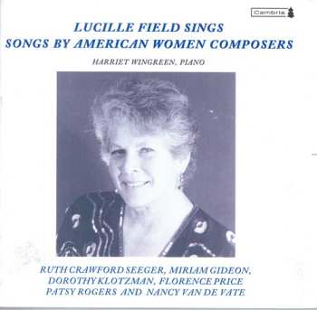 Album Songs By American Women Composers / Various: Songs By American Women Composers