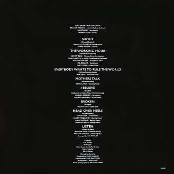 LP Tears For Fears: Songs From The Big Chair 