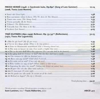 CD Mikko Heiniö: Songs Of Late Summer