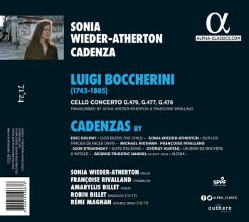 CD Sonia Wieder-Atherton: Cadenza