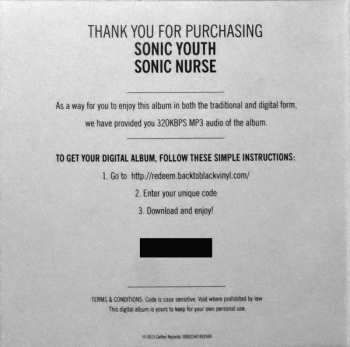 2LP Sonic Youth: Sonic Nurse