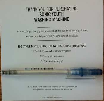 2LP Sonic Youth: Washing Machine