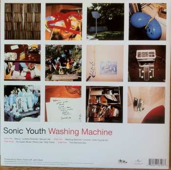 2LP Sonic Youth: Washing Machine