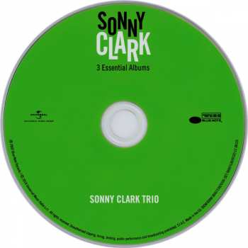 3CD Sonny Clark: 3 Essential Albums