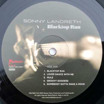 LP Sonny Landreth: Blacktop Run