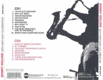 2CD Sonny Rollins: 80th Birthday Celebration