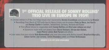 4LP/Doos Sonny Rollins: Freedom Weaver (The 1959 European Tour Recordings) LTD | NUM