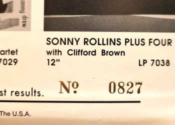 LP Sonny Rollins Quartet: Tenor Madness LTD