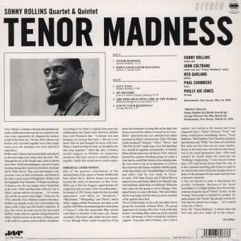 LP Sonny Rollins Quartet: Tenor Madness LTD