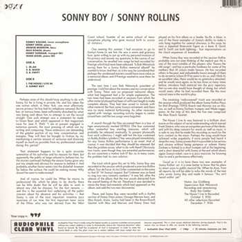 LP Sonny Rollins: Sonny Boy LTD | NUM