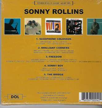 5CD Sonny Rollins: Timeless Classic Albums