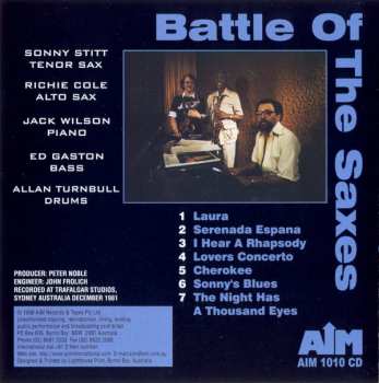CD Sonny Stitt: Battle Of The Saxes