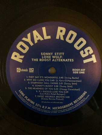LP Sonny Stitt: Lone Wolf: The Roost Alternates LTD | NUM