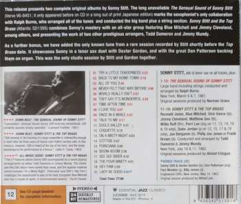 CD Sonny Stitt: The Sensual Sound Of Sonny Stitt + Sonny Stitt & The Top Brass