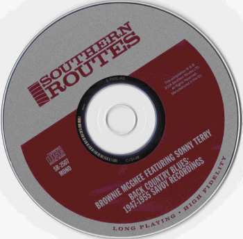 CD Sonny Terry & Brownie McGhee: Back Country Blues
