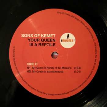 2LP Sons Of Kemet: Your Queen Is A Reptile 