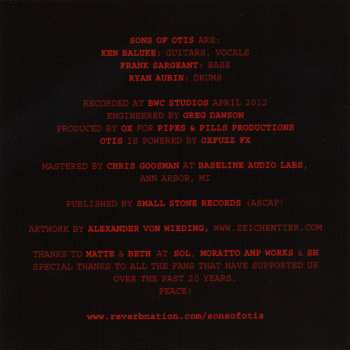 CD Sons Of Otis: Seismic
