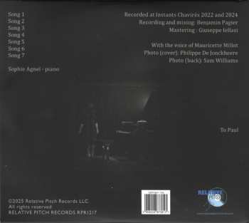 CD Sophie Agnel: Song