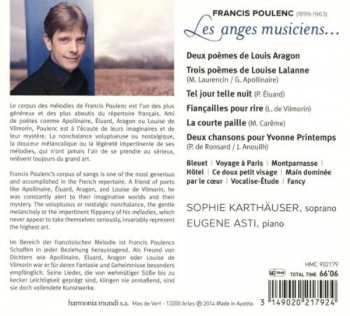 CD Francis Poulenc: Les Anges Musiciens
