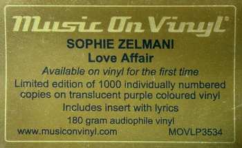 LP Sophie Zelmani: Love Affair CLR | NUM
