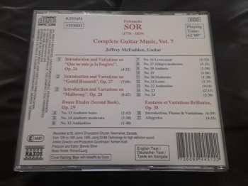CD Fernando Sor: Introduction And Variations, Op. 26-28 / Douze Etudes, Op. 29 / Fantasie Et Variations Brillantes, Op. 30