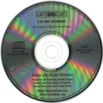 CD Sören Hermansson: Horn And Harp Odessey
