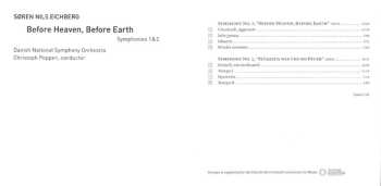 CD DR SymfoniOrkestret: Before Heaven, Before Earth: Symphonies 1 & 2