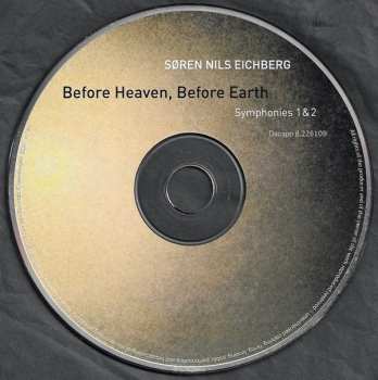 CD DR SymfoniOrkestret: Before Heaven, Before Earth: Symphonies 1 & 2