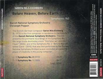 CD DR SymfoniOrkestret: Before Heaven, Before Earth: Symphonies 1 & 2
