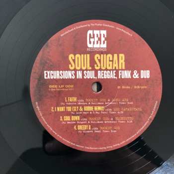 LP Soul Sugar: Excursions In Soul, Reggae, Funk & Dub