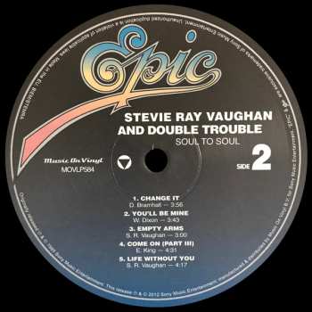 LP Stevie Ray Vaughan & Double Trouble: Soul To Soul