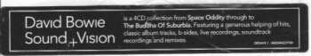 4CD/Doos David Bowie: Sound + Vision